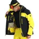 Spyder Leader Insulated Jacket Yellow (3)