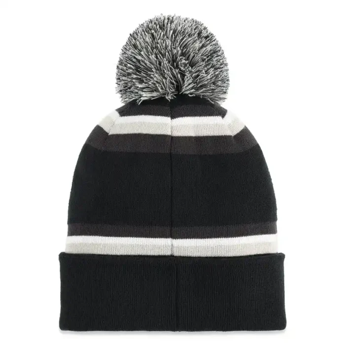 Spyder Mens Icebox Pom Beanie Black (1)