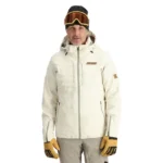 Spyder Pinnacle Insulated Jacket Cream (1)