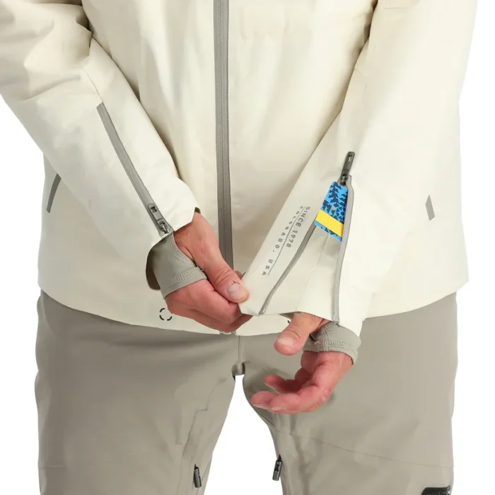 Spyder Pinnacle Insulated Jacket Cream (4)