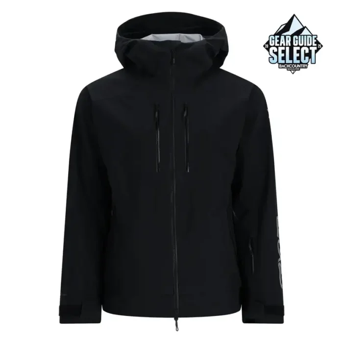 Spyder Sanction Hard Shell Coat Black (6)