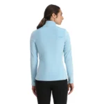 Spyder Shimmer Bug Half Zip Sweatshirt Blue Drift (1)