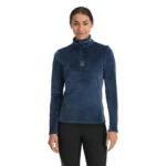 Spyder Shimmer Bug Half Zip Sweatshirt True Navy (3)