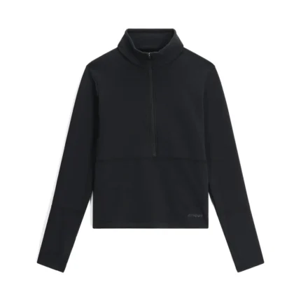 Spyder Speed Fleece Half Zip Sweatshirt Black (1)