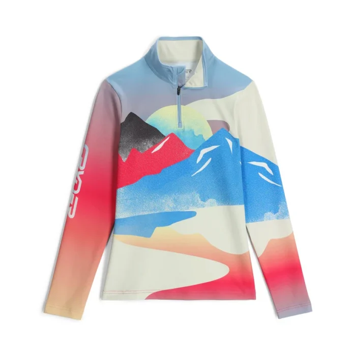 Spyder Vivid Half Zip Sweatshirt Multi (2)