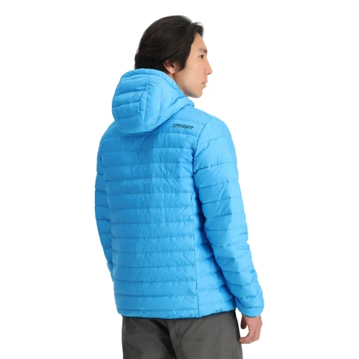 Spyder Zenith Hooded Coat Aether Blue (3)