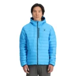 Spyder Zenith Hooded Coat Aether Blue (4)