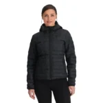 Spyder Zenith Hooded Coat Black (2)