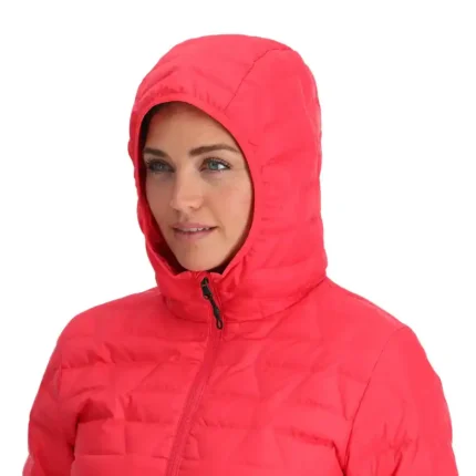 Spyder Zenith Hooded Coat Prism Pink (3)