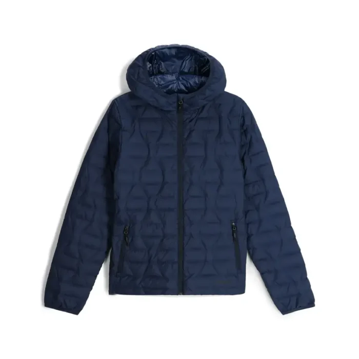 Spyder Zenith Hooded Coat True Navy (4)